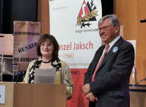 Christa Naaß und der Referent Libor Rouček